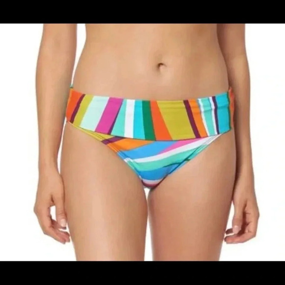 Bleu Rod Beattie Multi Color Tankini Set Size 10 - Picture 2 of 9